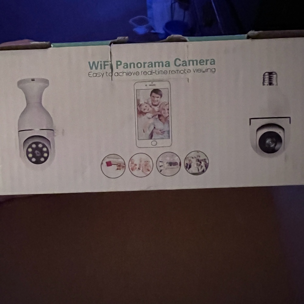 White Simulated Camera with WiFi Connectivity